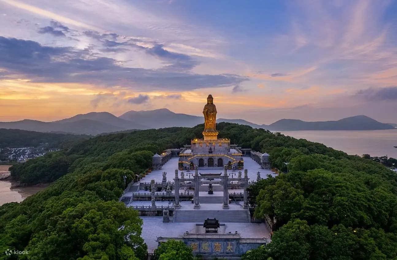 【普陀山+九華山】中國佛教四大名山雙覽・朝聖佛國聖境・祈福海天佛國聖境・舟山群島｜素食交流考察團、無購物